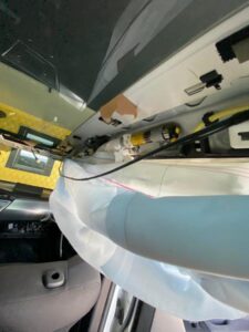 Toyota auris yolcu airbag tamiri